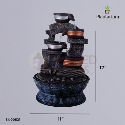 POLY RESIN 5 STEP FLOW FOUNTAIN