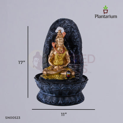 POLY RESIN SHIVAN FOUNTAIN