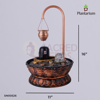 POLY RESIN SHIVLNGAM FOUNTAIN