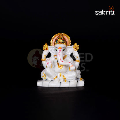 MARBLE DUST GANESHA