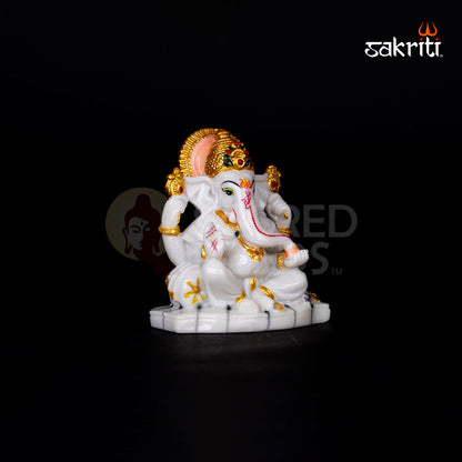 MARBLE DUST GANESHA