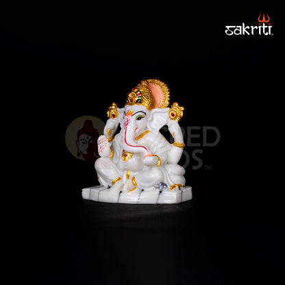 MARBLE DUST GANESHA