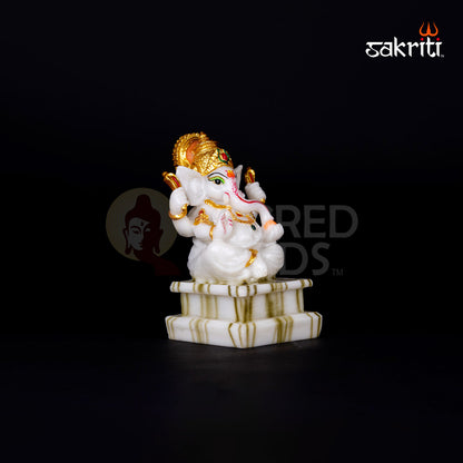 MARBLE DUST GANESHA