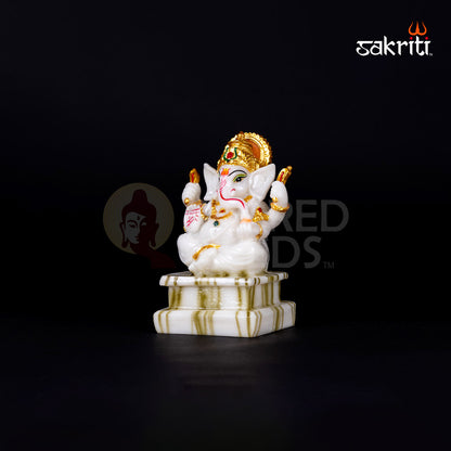 MARBLE DUST GANESHA