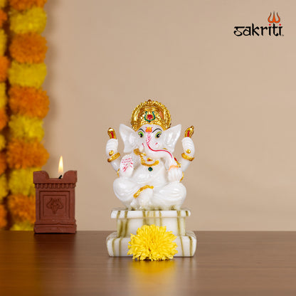 MARBLE DUST GANESHA