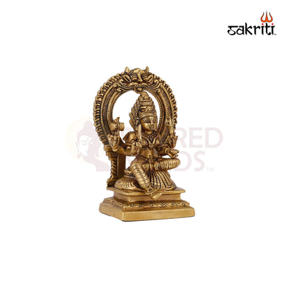 BRASS MARIAMMAN WITH ARCH