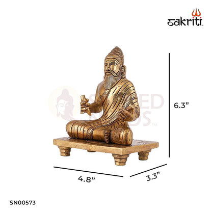 BRASS THIRUVALLUVAR