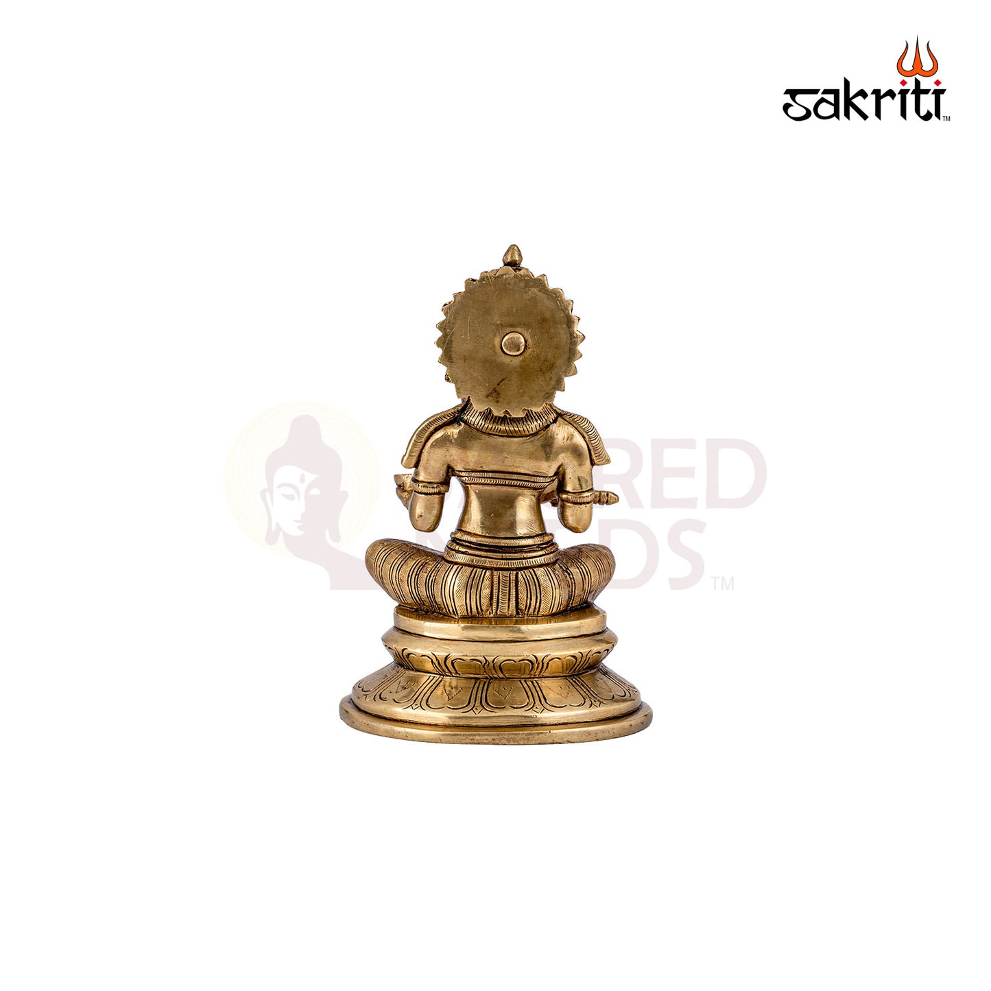 Brass Annapoorani – 8.3 Inch Height | Brass Goddess Idol for Abundance, Food Blessings & Daily Worship