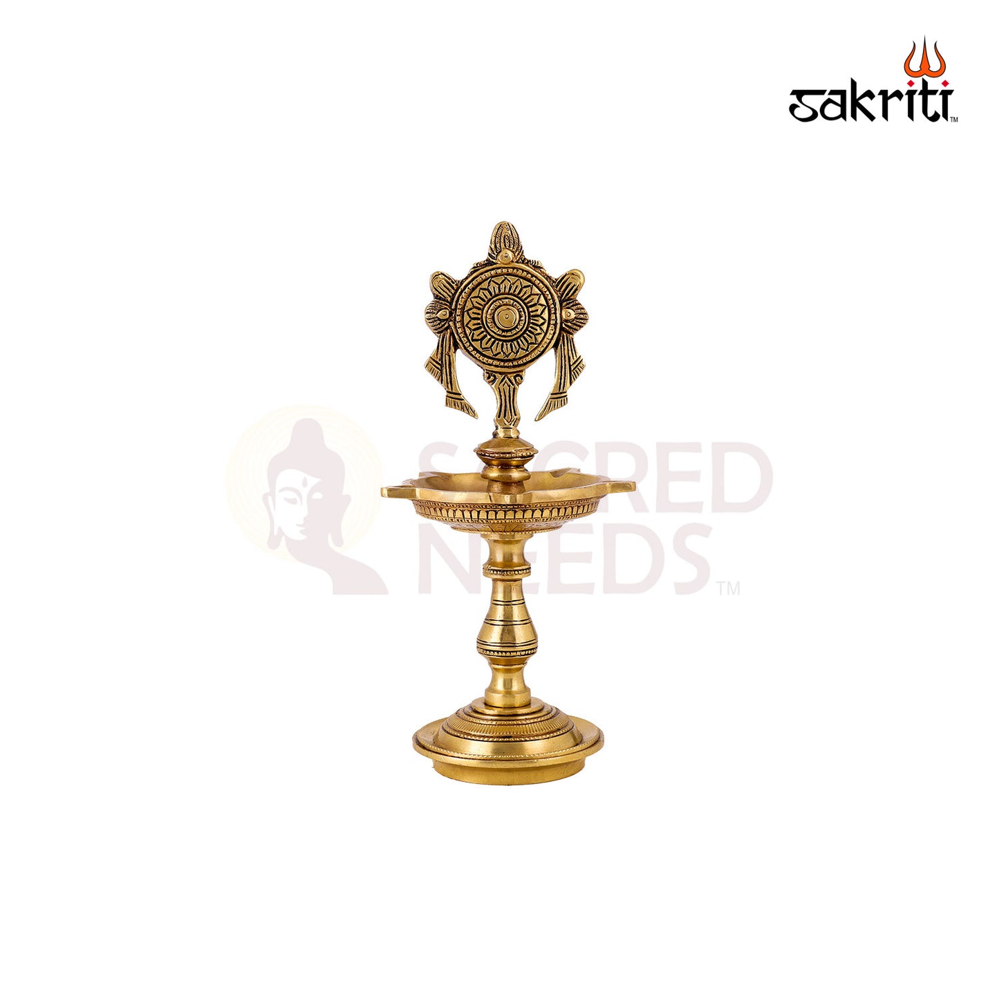 BRASS CHAKRA LAMP WITH STAND – Sacred Needs