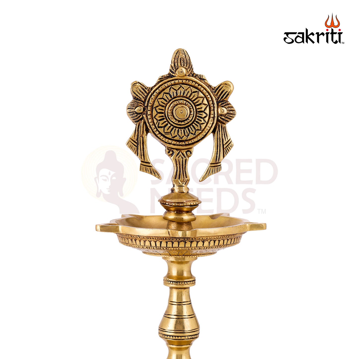 BRASS CHAKRA LAMP WITH STAND – Sacred Needs