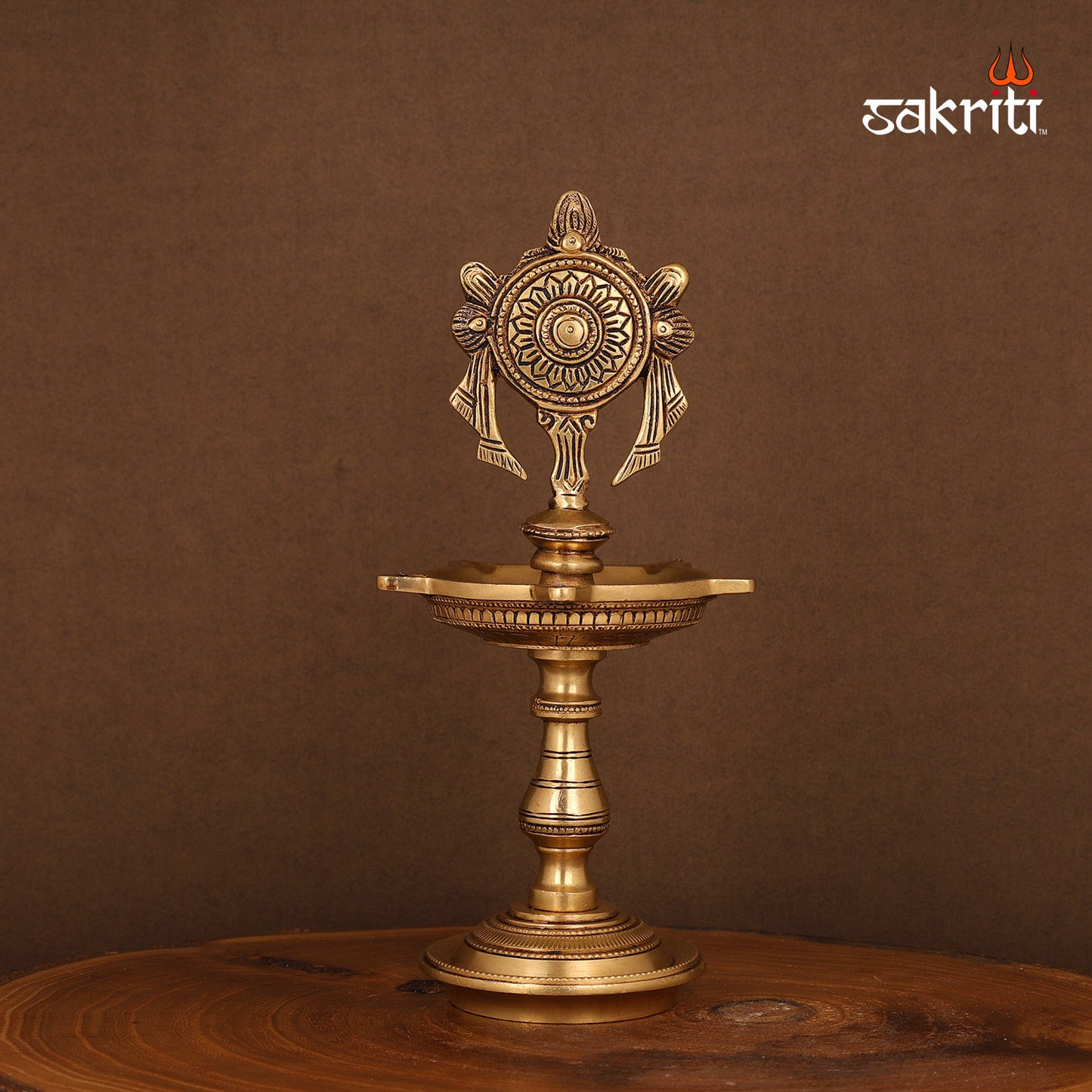 BRASS CHAKRA LAMP WITH STAND – Sacred Needs