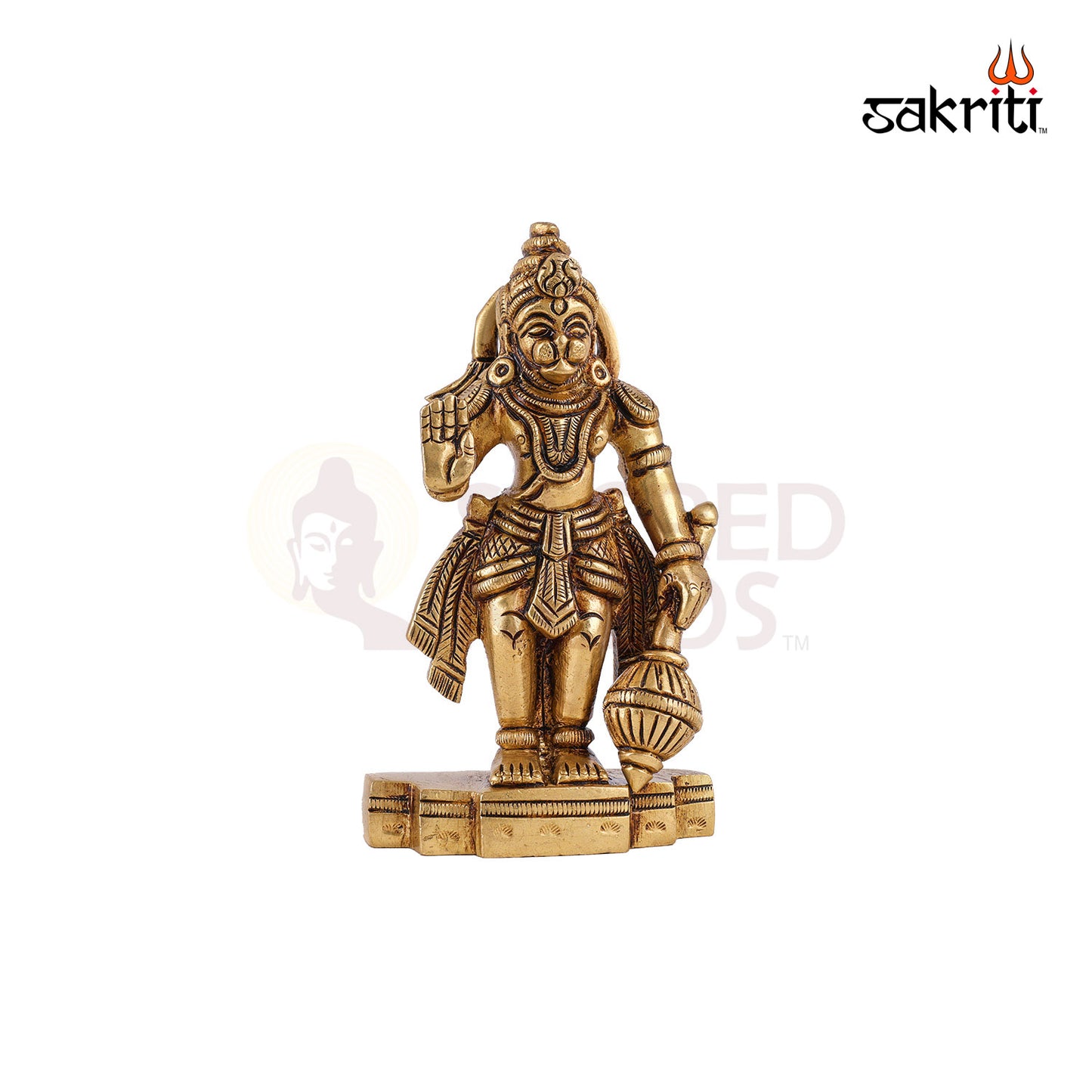 BRASS STANDING HANUMAN