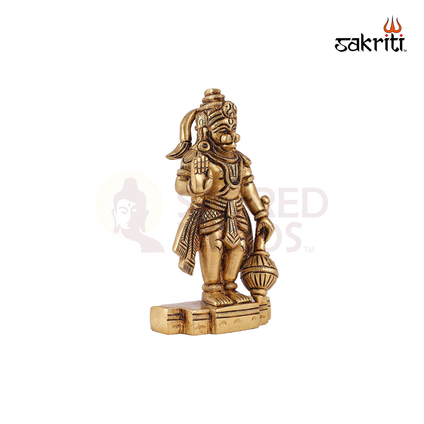 BRASS STANDING HANUMAN