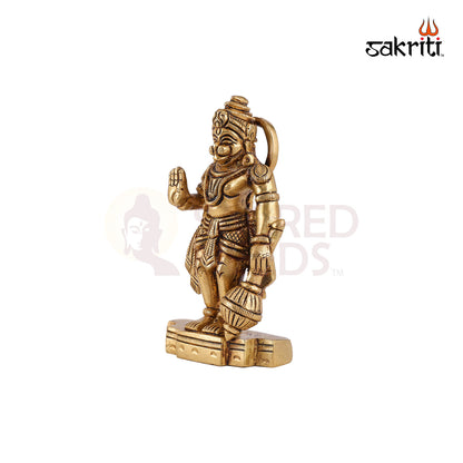 BRASS STANDING HANUMAN