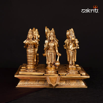 BRASS NAVGRAHA SET