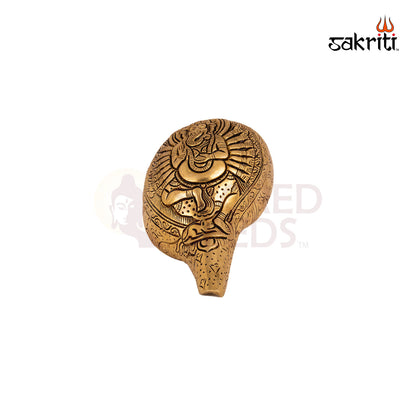 BRASS GANESHA VOICE SHANKH