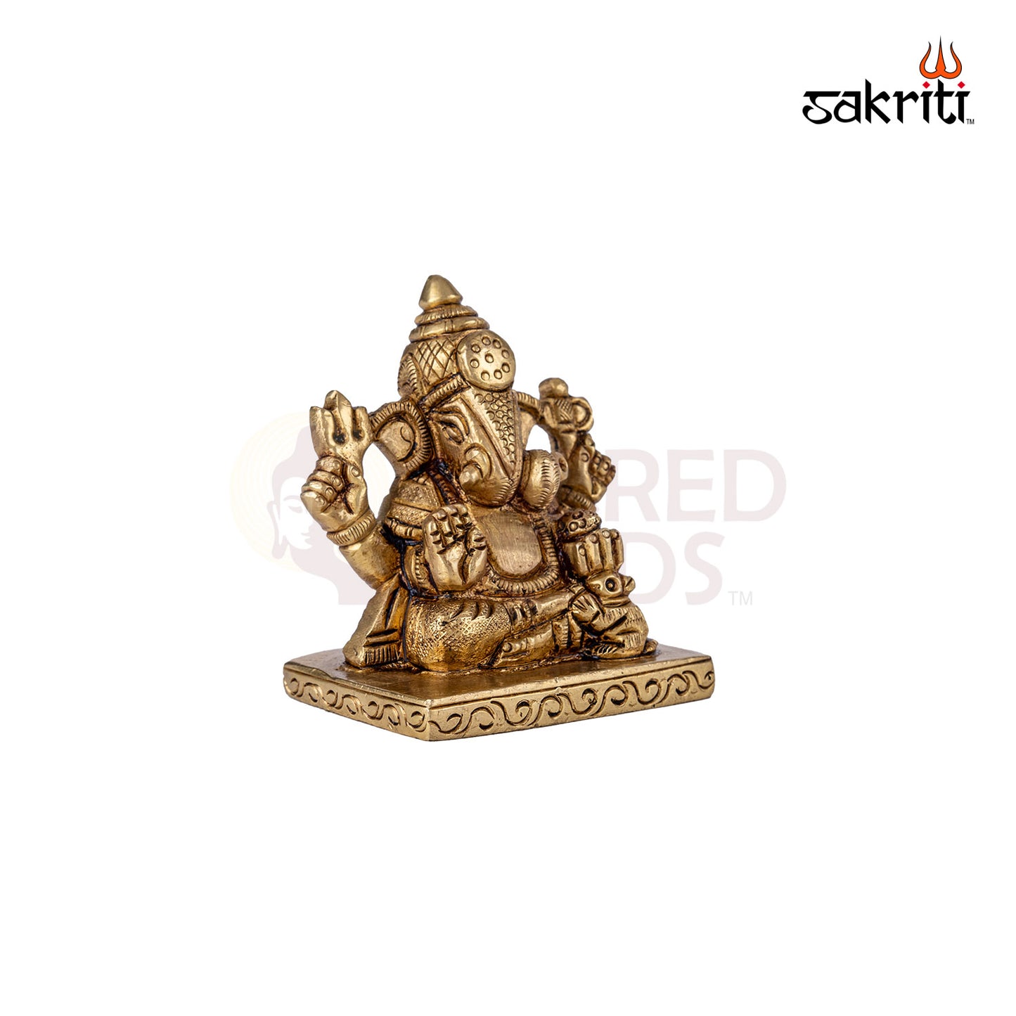 BRASS DAGRU GANESH