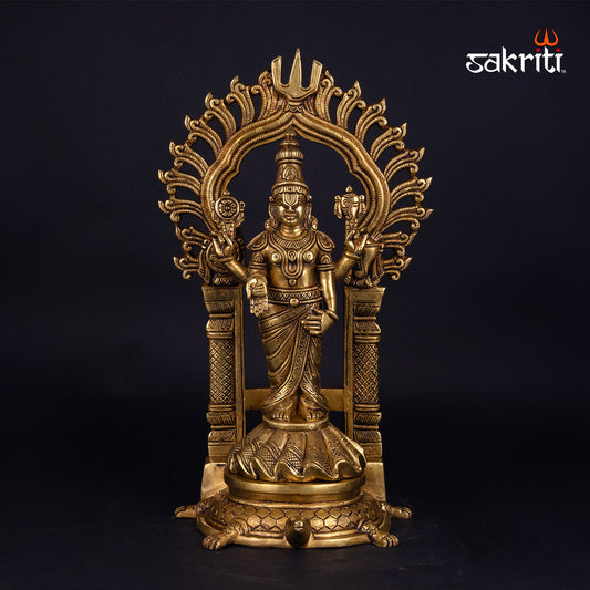 BRASS BALAJI WITH FRAME