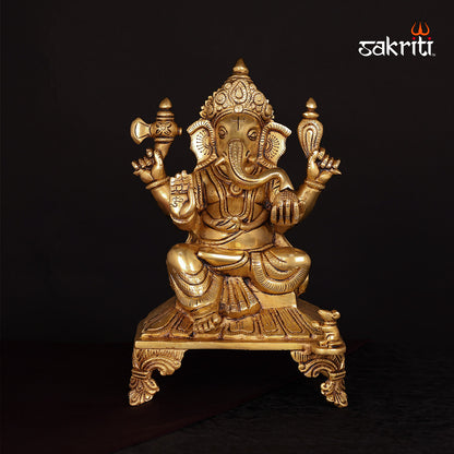 BRASS GANESH