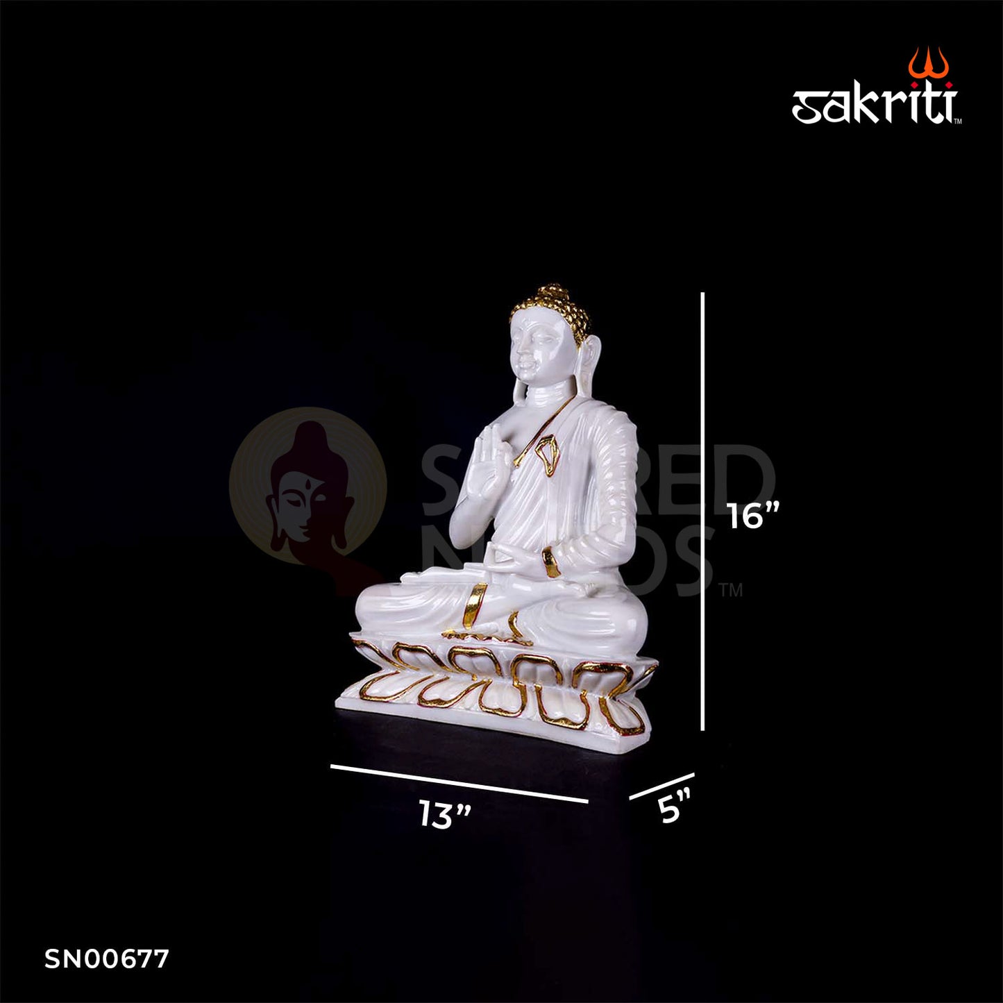 MARBLE DUST CM BUDDHA