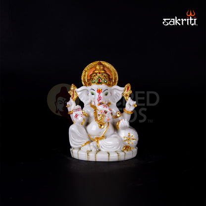 MARBLE DUST TAKIYA GANESHA