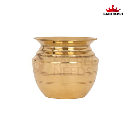 ICC Kumba Chambu – 4.7 Inch Height | Brass Ritual Vessel for Puja, Festive Rituals & Gifting