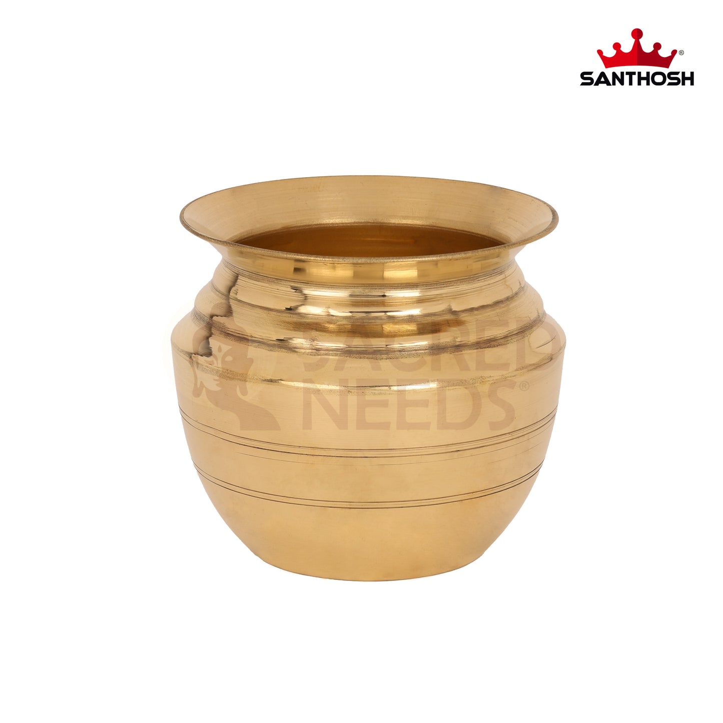 ICC Kumba Chambu – 4.7 Inch Height | Brass Ritual Vessel for Puja, Festive Rituals & Gifting
