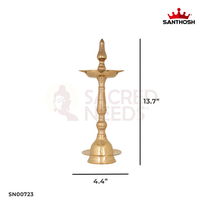 BRASS KERALA FANCY VILAKKU