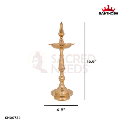 BRASS KERALA FANCY VILAKKU