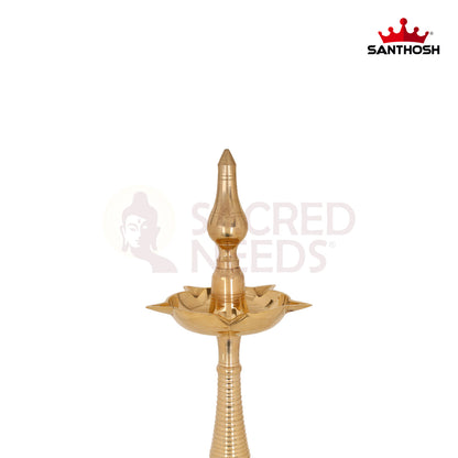 BRASS KERALA FANCY VILAKKU