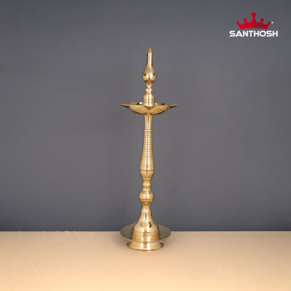 BRASS KERALA FANCY VILAKKU