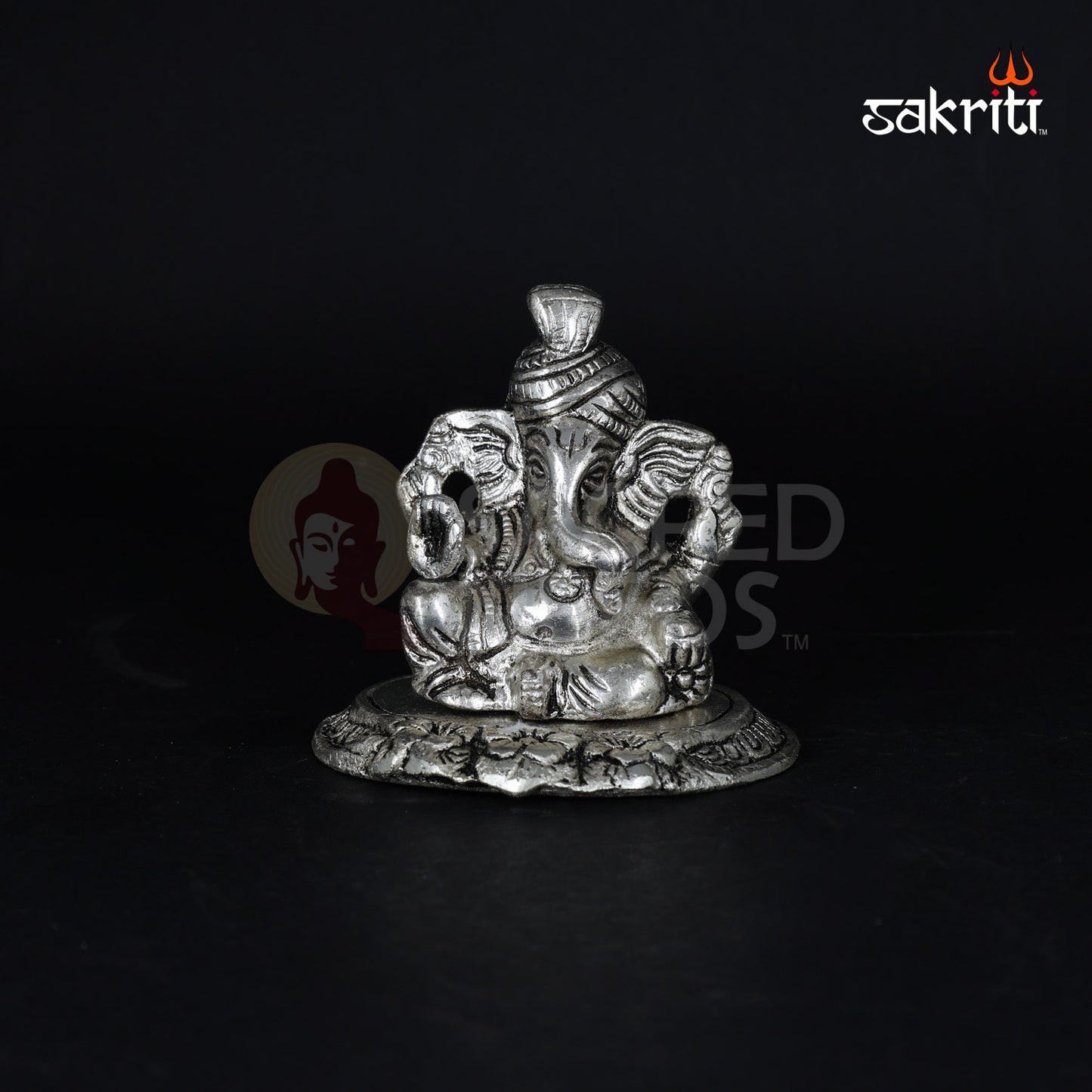 ALUMINIUM PAGDI GANESHA