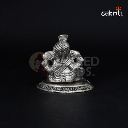 ALUMINIUM PAGDI GANESHA