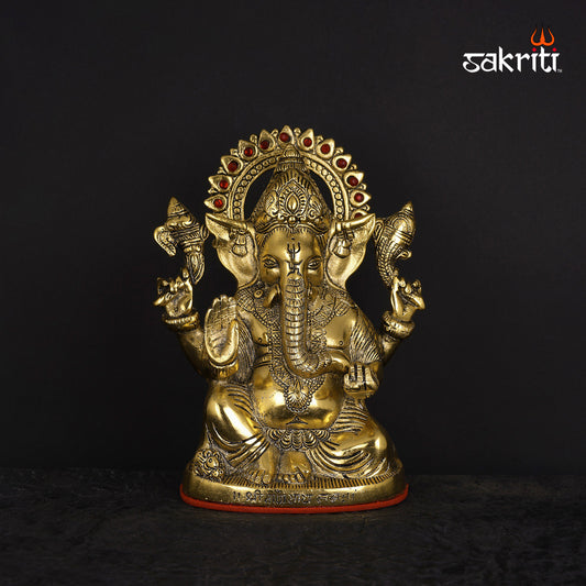 ALUMINIUM RAJA GANESHA