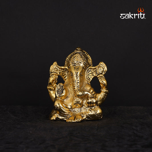 ALUMINIUM SOLID GANESHA