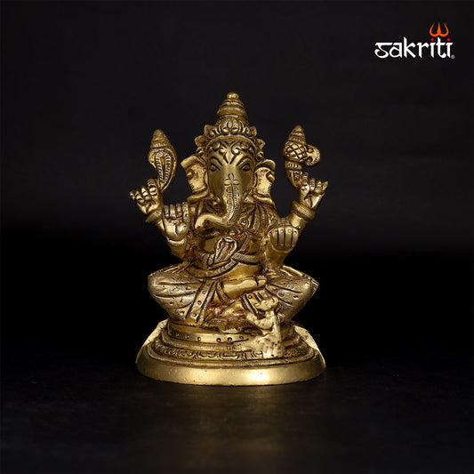 BRASS GANESHA