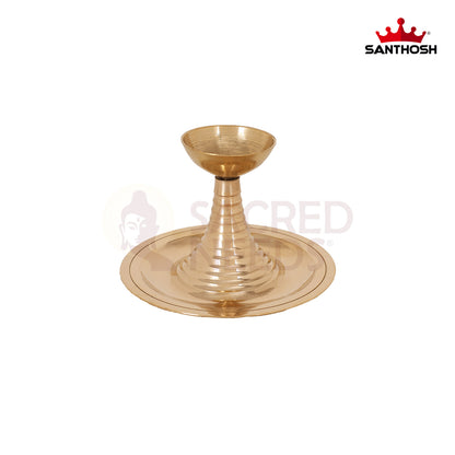 BRASS KAPOOR PLATE ARTI