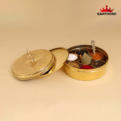 BRASS ICC SPICES BOX