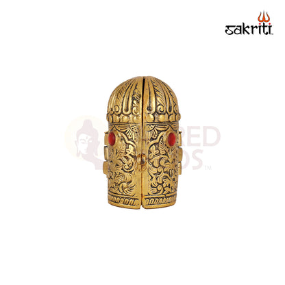 Aluminium Ram Darbar – 5.2 Inch Height | Ram Darbar Figurine for Temple, Pooja & Decorative Purposes