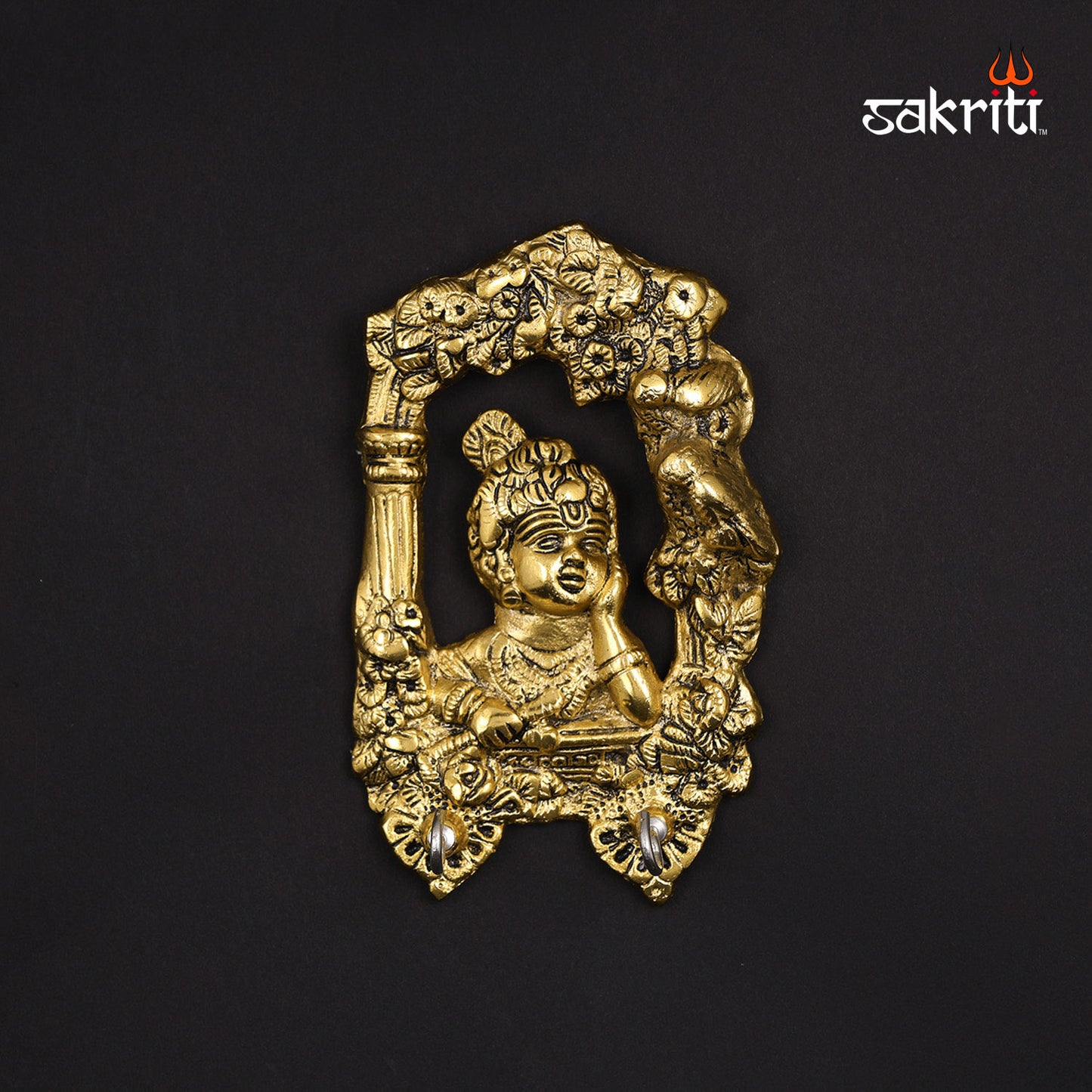 ALUMINIUM KRISHNA KEY HOLDER