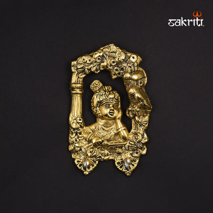 ALUMINIUM KRISHNA KEY HOLDER