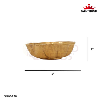 BRASS ICC SHEESH MAHAL BOWL