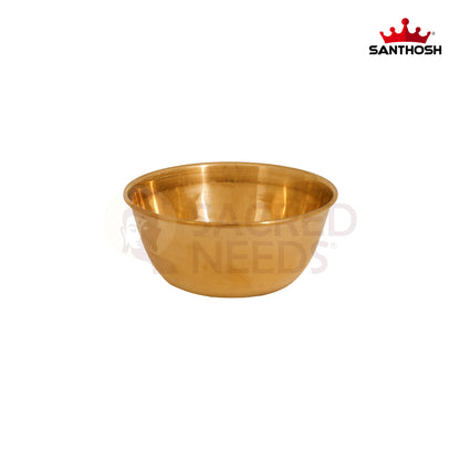 BRASS ICC PRASADAM BOWL