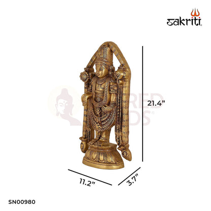 BRASS BALAJI WITH FRAME