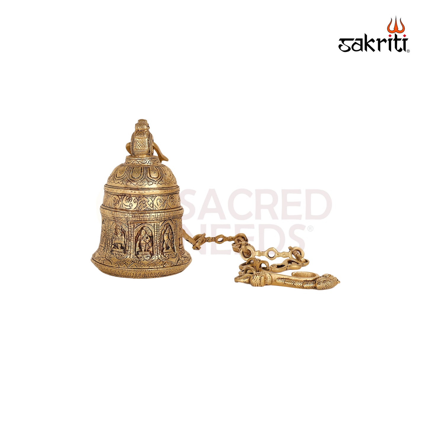 BRASS DASAVATHARAM HANGING BELL