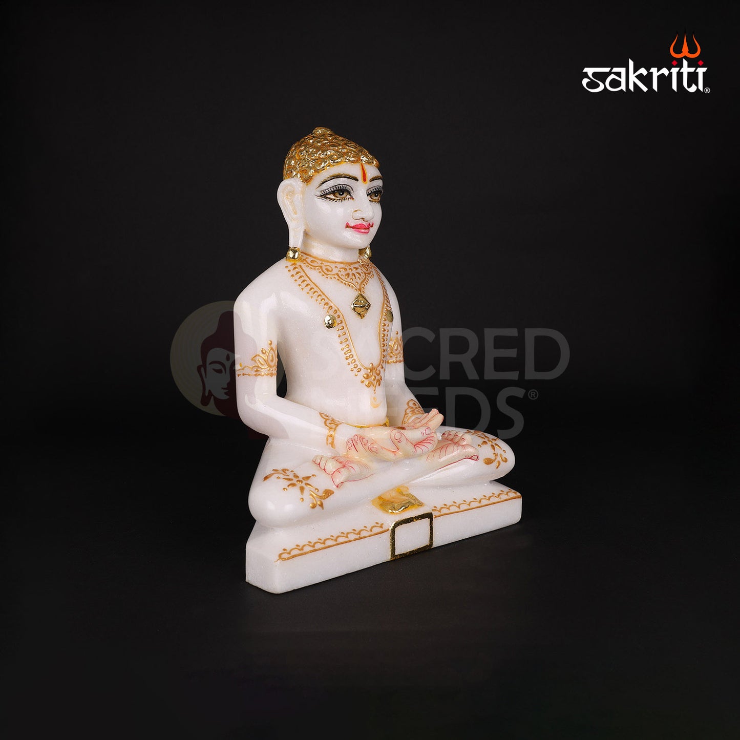 MARBLE JAIN TIRTHANKAR - RED