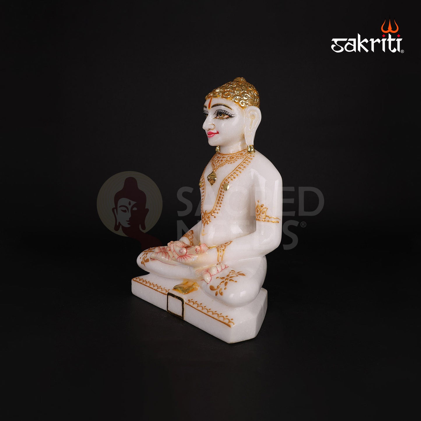 MARBLE JAIN TIRTHANKAR - RED