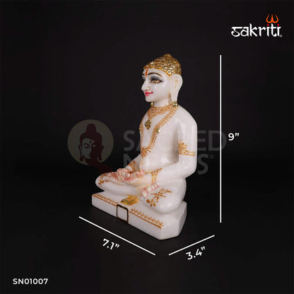 MARBLE JAIN TIRTHANKAR - RED