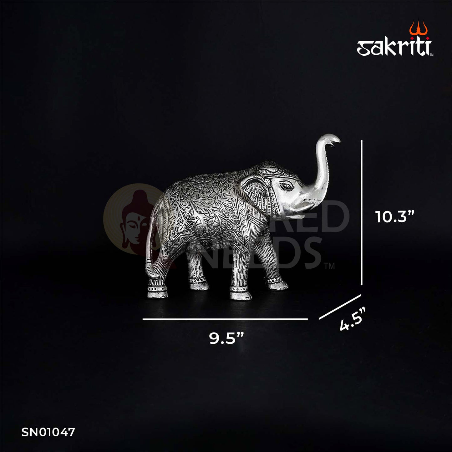 ALUMINIUM ELEPHANT SET