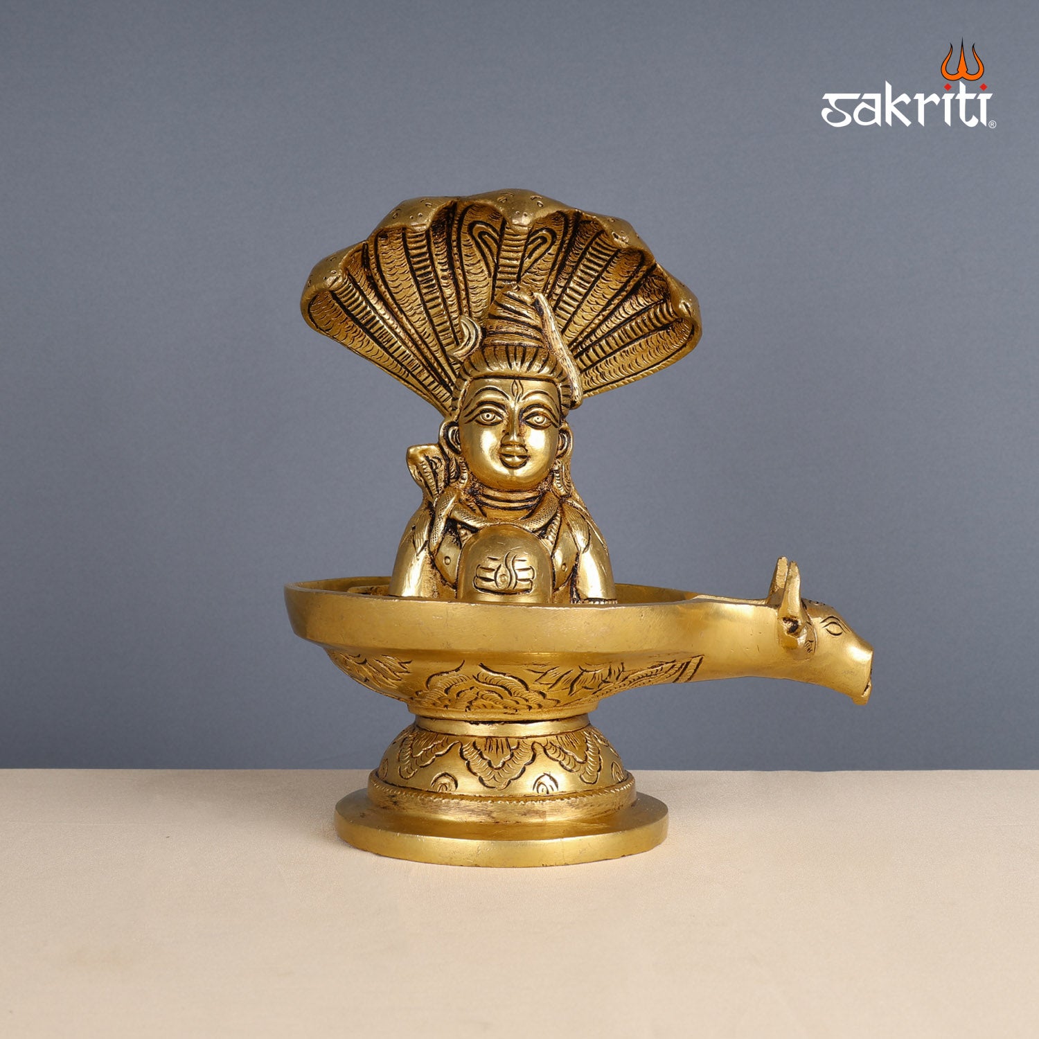 Pure Brass,Shivalingam With Snake,Shivan,Lingam,Snake,Temple,Pooja Room,Home Decor,Gift.